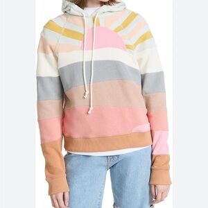 Faherty Soleil Hoodie Sweatshirt Women's Size L